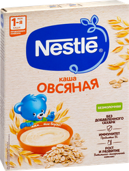Каша овсяная NESTLE безмолочная, с бифидобактериями, с 5 месяцев, 200г