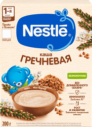 Изображение товара Каша гречневая NESTLE безмолочная гипоаллергенная, с 4 месяцев, 200г
