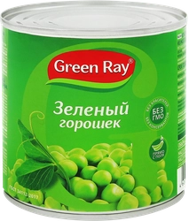 Горошек зеленый GREEN RAY молодой, 425мл