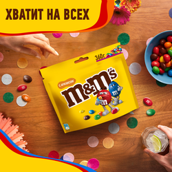 Драже M&M'S С арахисом, 360г