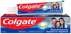 Зубная паста COLGATE Максимальная защита от кариеса Свежая мята с 
комплексом кальция и фторида и технологий Calcium-lock, 100мл