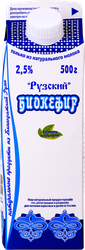 Изображение товара Биокефир РУЗСКИЙ Рузский 2,5%, без змж, 500г