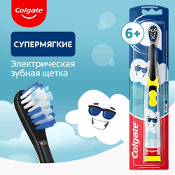 Зубная щетка детская COLGATE Mermaid StarSmile на батарейках, 
супермягкая, старше 6 лет