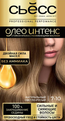 Изображение товара Краска для волос СЬЁСС Oleo Intense 7–10 Натуральный светло-русый, 115мл