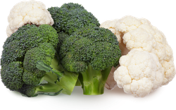 Изображение товара Капуста Микс, брокколи и цветная капуста, 500г