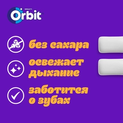 Жевательная резинка ORBIT Клубника-банан, 13,6г