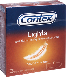 Презервативы CONTEX №3 Lights