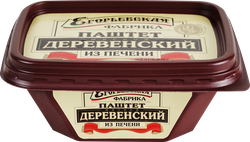 Изображение товара Паштет из печени КФ ЕГОРЬЕВСКАЯ Деревенский, 150г