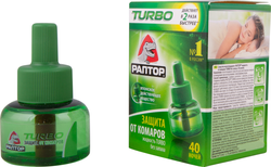 Жидкость от комаров РАПТОР Turbo 40 ночей, 35мл