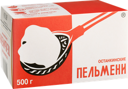 Пельмени ОСТАНКИНСКИЕ, 500г