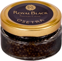 Икра ленского осетра ROYAL BLACK, 50г