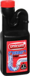 Средство для удаления засоров UNICUM Tornado гранулированное, 600г