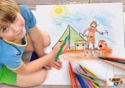 Мелки BIC Kids Plastidecor 12 цветов