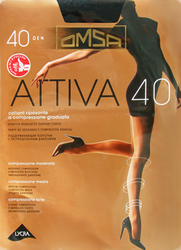 Колготки OMSA Attiva 40 den nero 4