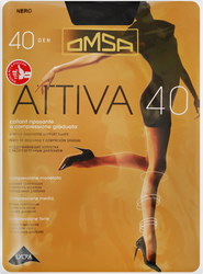 Колготки OMSA Attiva 40 den nero 3