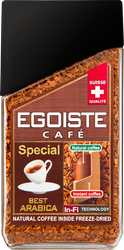 Изображение товара Кофе растворимый с добавлением молотого EGOISTE Special сублимированный, ст/б, 100г