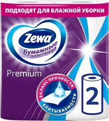 Полотенца бумажные ZEWA Premium Кухонные, 2шт