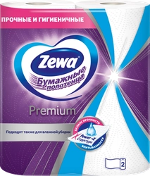 Полотенца бумажные ZEWA Premium Кухонные, 2шт