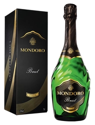 Вино игристое MONDORO Brut белое брют, п/у, 0.75л