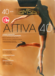 Колготки OMSA Attiva 40 den nero 5