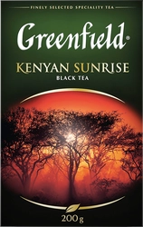 Чай черный GREENFIELD Kenyan Sunrise листовой, 200г