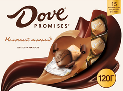 Набор конфет DOVE Promises из молочного шоколада, 120г