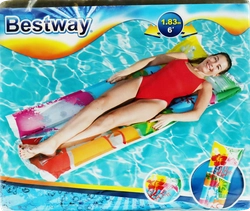 Матрас надувной для плавания BESTWAY Модный 183х69см, с ремкомплектом, Арт. 44033