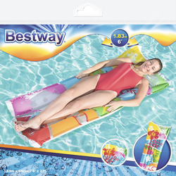 Матрас надувной для плавания BESTWAY Модный 183х69см, с ремкомплектом, Арт. 44033