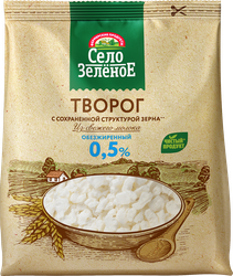 ТворогСЕЛОЗЕЛЕНОЕобезжиренный,беззмж,200г