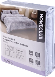 Комплект постельного белья Семейный HOME CLUB Flora бязь, Арт. PL004