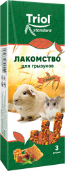 Лакомство для грызунов TRIOL с медом, 3шт