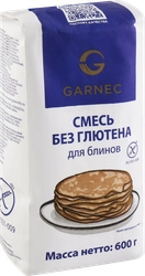 Смесь для блинов безглютеновая GARNEC, 600г