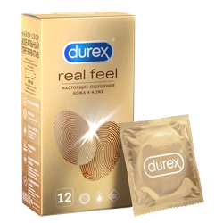 Презервативы DUREX Real Feel, 12шт