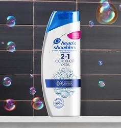 Шампунь-бальзам против перхоти HEAD&SHOULDERS Основной уход 2в1, 400мл