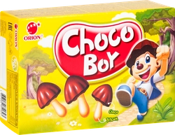 Печенье ORION Choco Boy бисквит с шоколадом, 45г