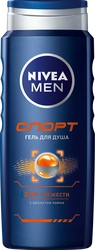 Гель для душа мужской NIVEA Men Спорт с ароматом лайма, 500мл