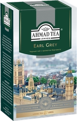 Чай черный AHMAD TEA Earl Grey байховый листовой ароматизированный, 100г