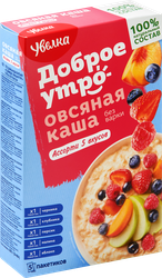 Каша овсяная УВЕЛКА ассорти 5 вкусов, 200г