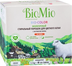 Стиральный порошок для цветного белья BIO MIO, автомат, 1,5кг