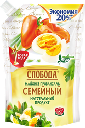 Майонез СЛОБОДА Семейный Провансаль 50,5%, 800мл