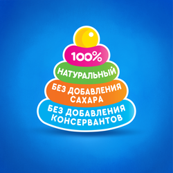 Сок детский АГУША Яблоко-шиповник, с 5 месяцев, 200мл