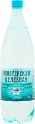 ВодаминеральнаяНОВОТЕРСКАЯЦЕЛЕБНАЯлечебно-столоваягазированная,1.5л