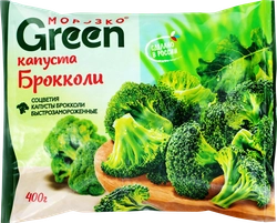 Капуста брокколи замороженная МОРОЗКО GREEN, 400г