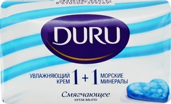 Туалетное мыло DURU 1+1 Морские минералы, 80г