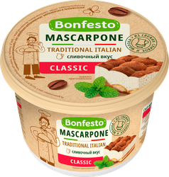 Изображение товара Сыр мягкий BONFESTO Маскарпоне 78%, без змж, 500г