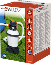 Фильтр-насос песочный BESTWAY Flowclear 3028л/ч, Арт. 58515
