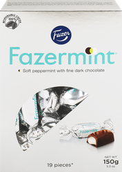 Изображение товара Конфеты FAZER Fazermint с мятной начинкой, 150 г