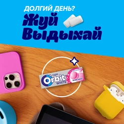 Жевательная резинка ORBIT Белоснежный Bubblemint, 13,6г