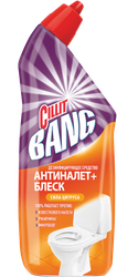 Средство дезинфицирующее для туалета CILLIT Bang Анти-налет и Блеск, Сила цитруса, 750мл