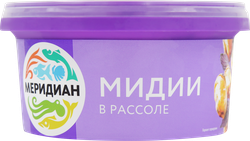 Мидии МЕРИДИАН в рассоле, 430г